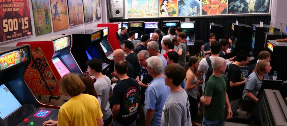 Sonderveranstaltungen und Retro Ausstellungen für Gamer