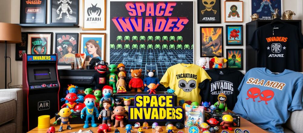 Space Invaders Merchandise und Sammlerstücke